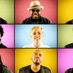 Jimmy Fallon, Miley Cyrus & The Roots Sing We Can't Stop (A Cappella)