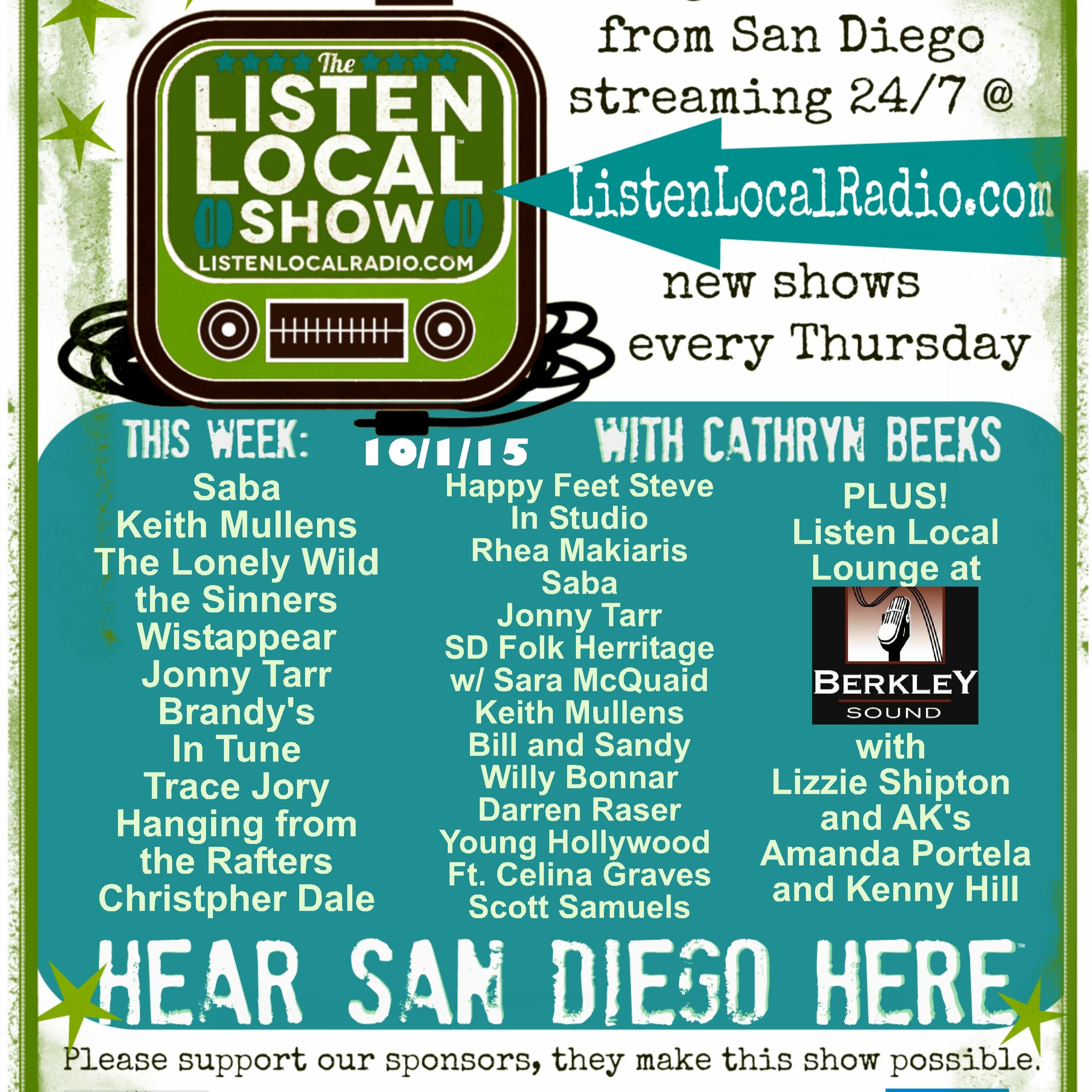 The Listen Local Show 10 1 15