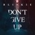 Artwork for Blinkie – Dont Give Up (On Love) (Tom Zanetti & K.O Kane Remix)