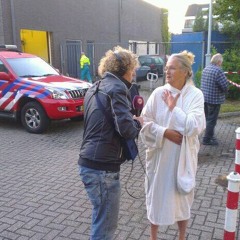 Verslaggever Arjan Hoefakker Radio1 Journaal over fatale explosie flat