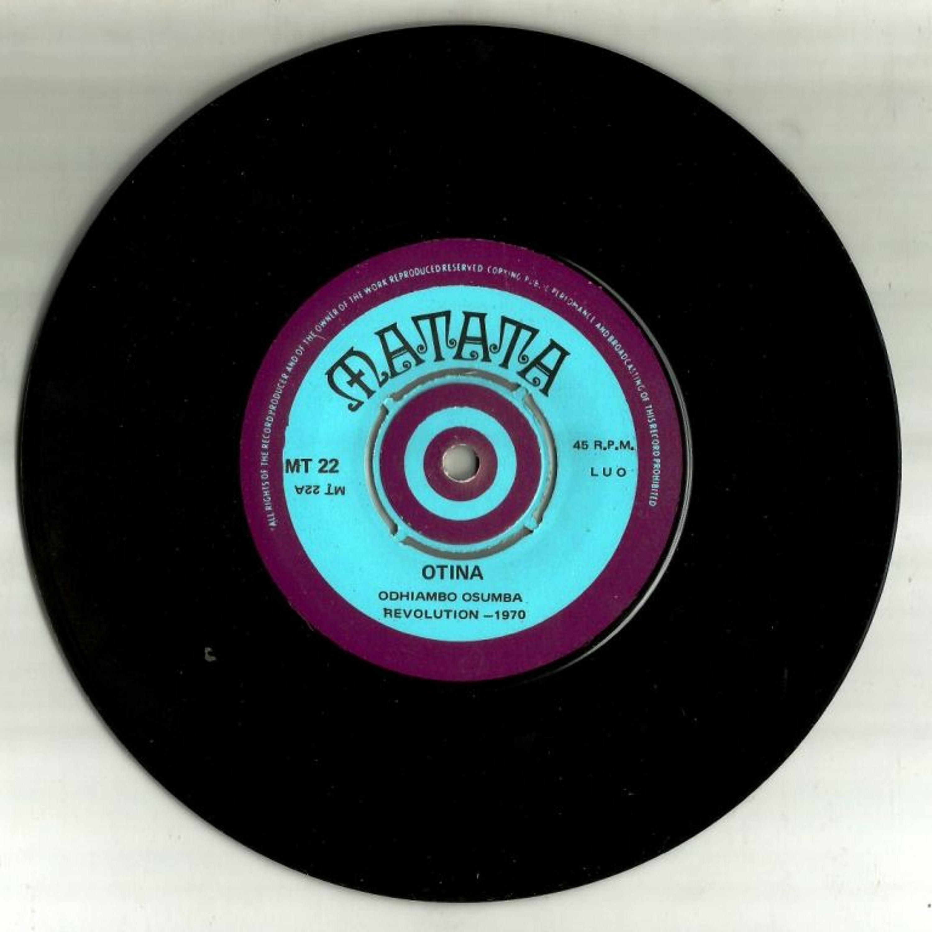 MT 22 - MATATA - PARO SISO ABALA / OTINA - REVOLUTION 1970 - MELODICA MUSIC STORES episode artwork