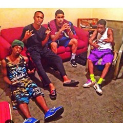 The hood : t.huncho x brickboy2pac x dinky