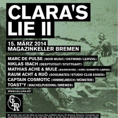 Captain Cosmotic DJ Set At Clara's Lie II Magazinkeller Bremen