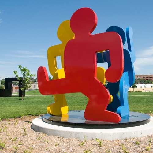 haring dancing figures