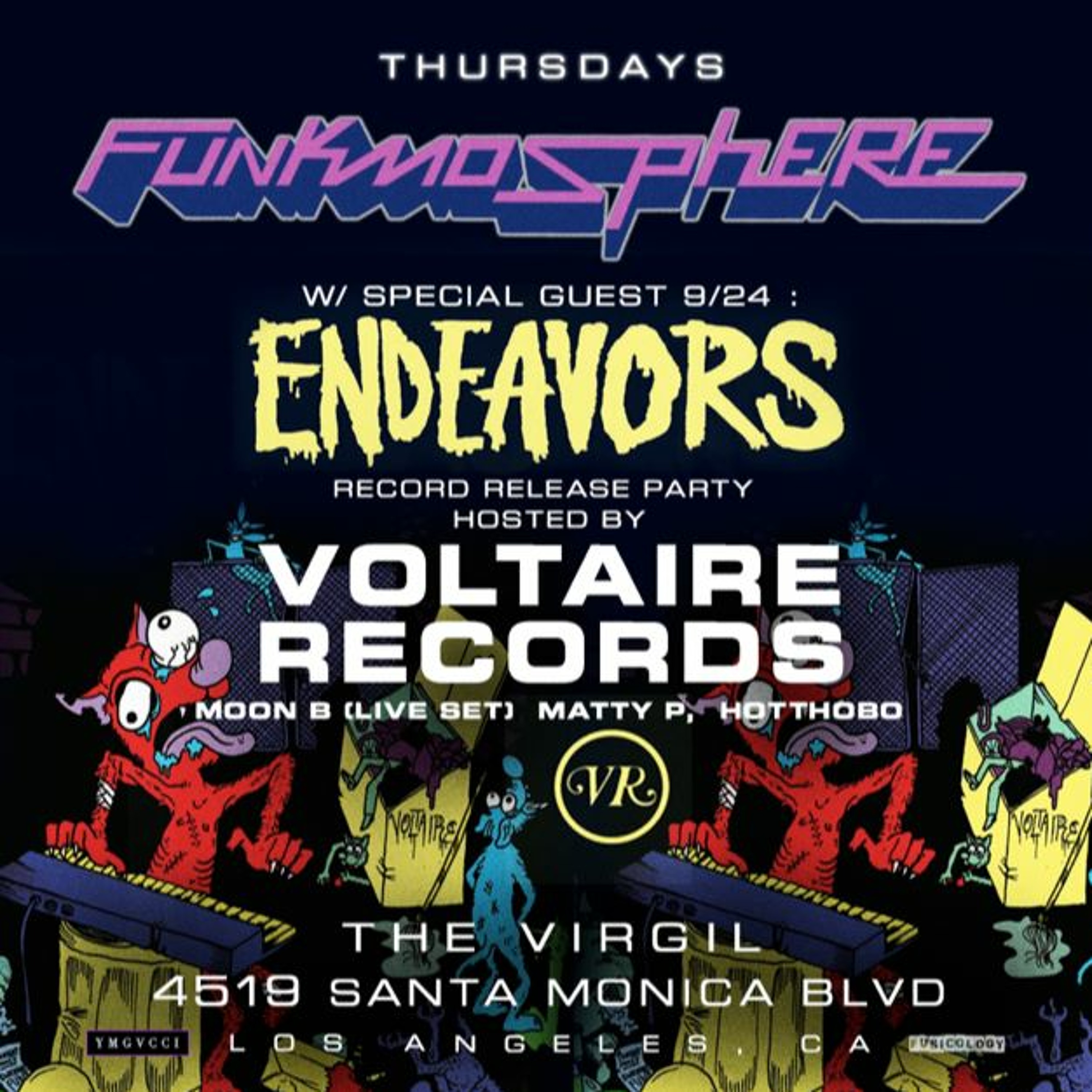 Moon B Live at the Endeavors Record Release Party at Funkmosphere episode artwork