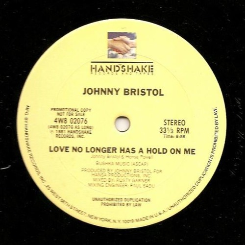 Johnny Bristol - Love No Longer Has A Hold On Me (P. Cunha Remix - Rafael Cancian Edit)