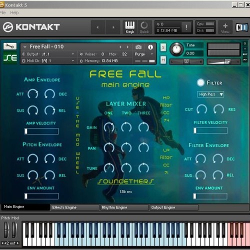 Free Fall (FREEBIE) 10 Patches Demo by Soundethers
