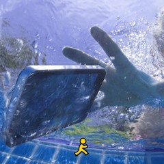PHONE IN A POOL