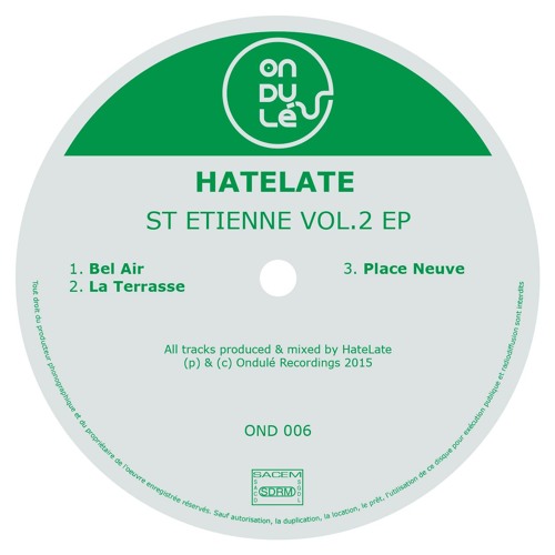 HateLate - La Terrasse  (snippet)
