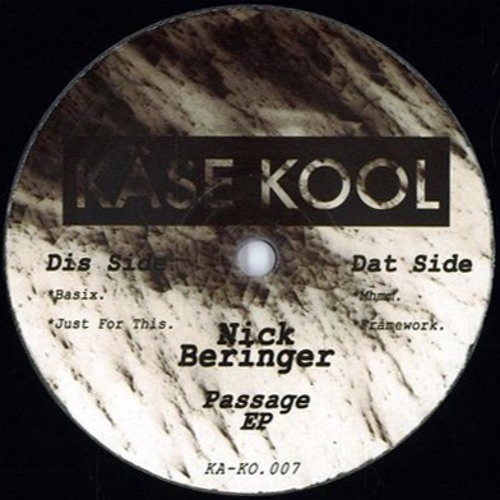 Nick Beringer. Passage EP. (KA-KO.007)
