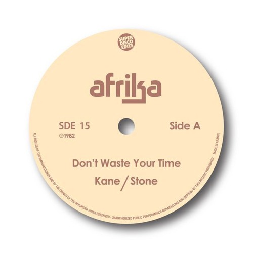 Afrika Dont Waste your Time (previously un-issued brit funk)