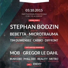 Live 3.10.2015 @ Dreamland vs Rumpelbude Bremen Germany