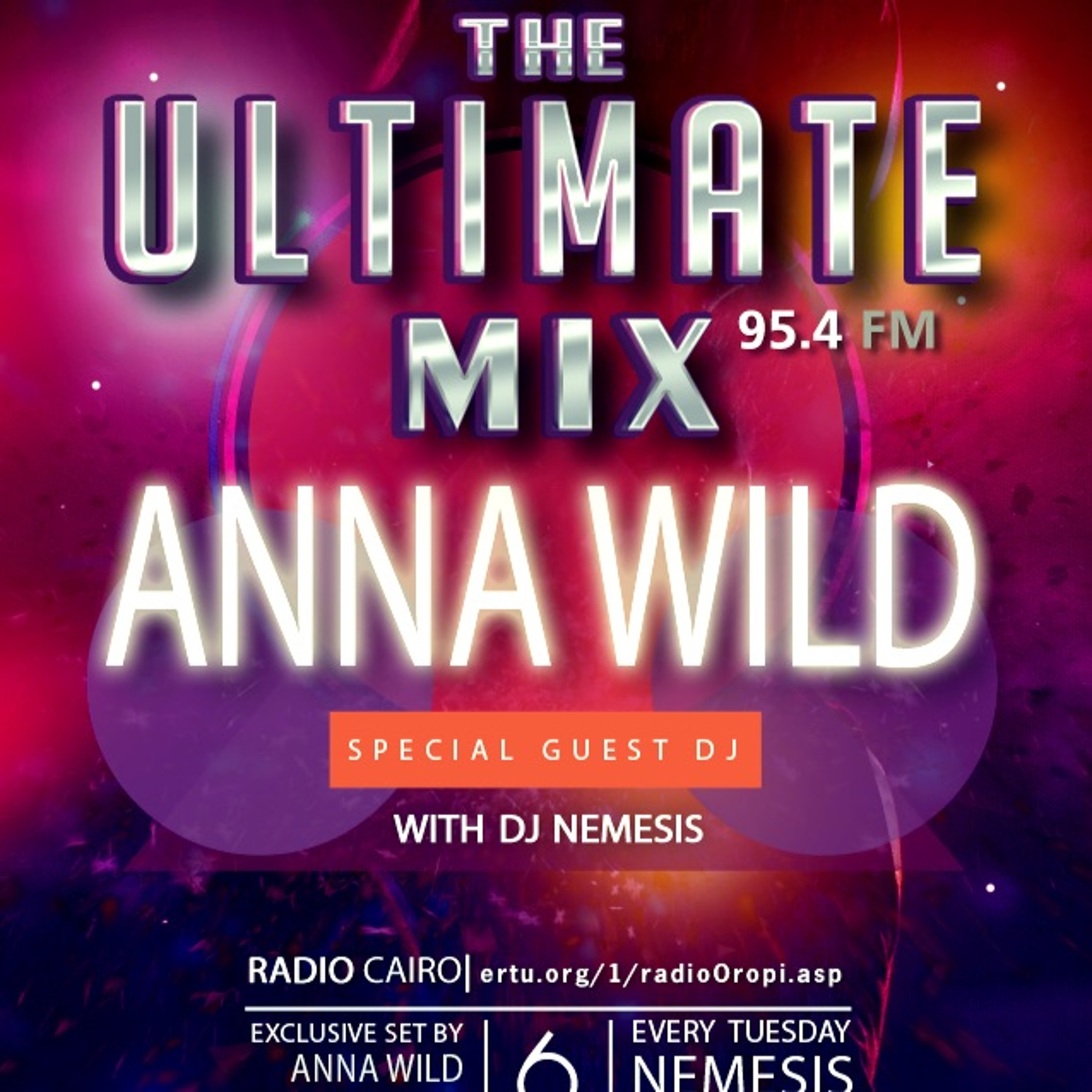 Nemesis - The Ultimate Mix Radio Show (037) 06/10/2015 (Guest Anna Wild) episode artwork