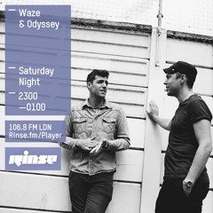 Rinse FM Podcast - Waze & Odyssey - 10th October 2015