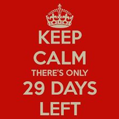 29 days online from today