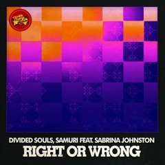 Divided Souls, Samuri - Right Or Wrong feat. Sabrina Johnston