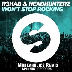 R3hab & Headhunterz - Won't Stop Rocking (Monkaholics Remix)