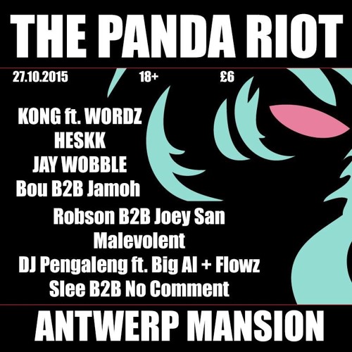 Stream PANDA RIOT PROMO MIX: Big Al + Flowz on mic !! by DJ Pengaleng ...