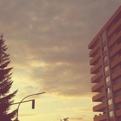 _-CHICAGO SUNSET by MARTIN LENKER-_