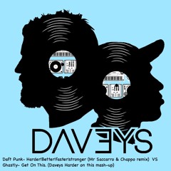 Daft Punk- Harder!Better!Faster!Stronger VS Ghastly- Get On This. (Daveys Harder On This Mash Up)