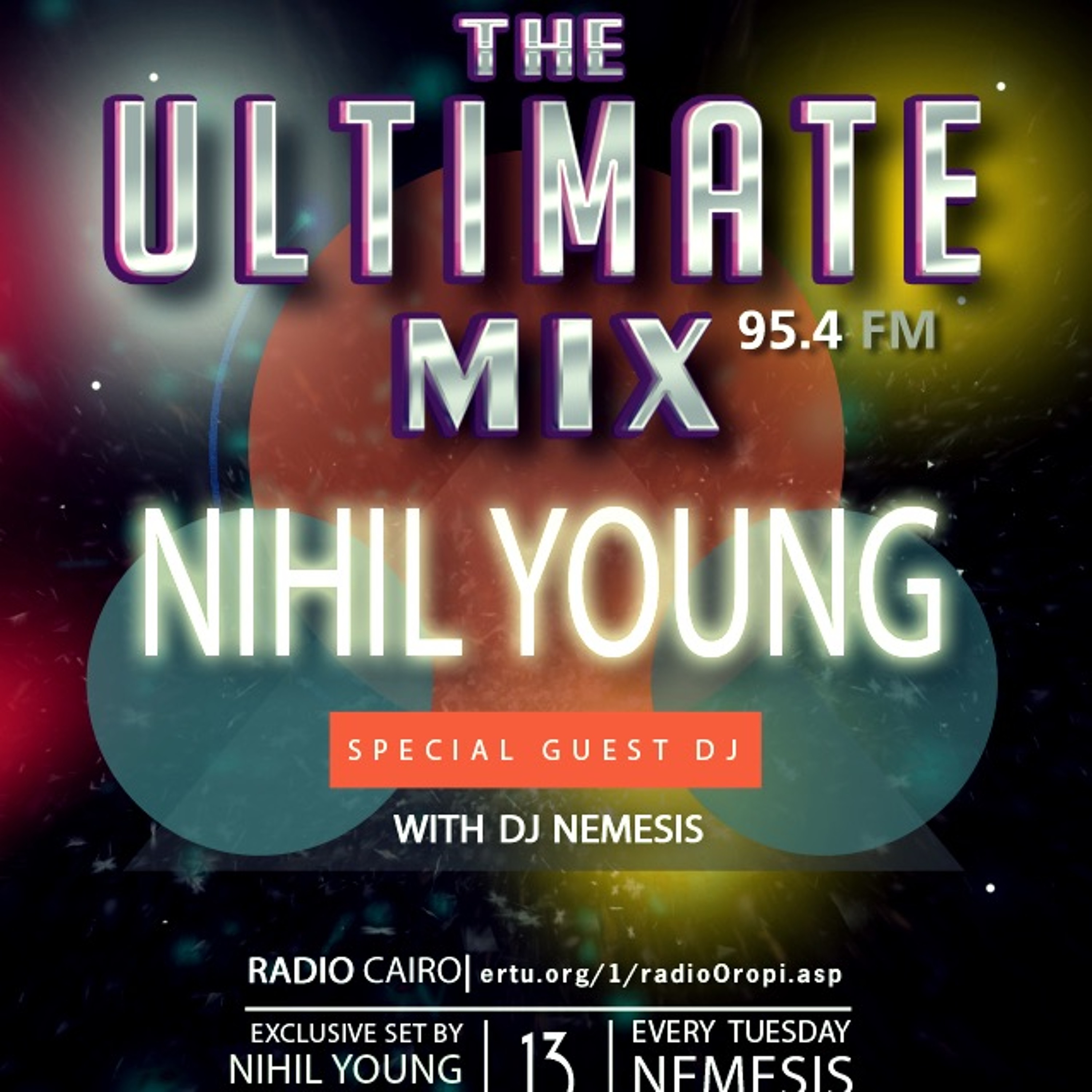 Nemesis - The Ultimate Mix Radio Show (038) 13/10/2015 (Guest Nihil Young) episode artwork