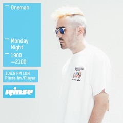 Rinse FM Podcast - Oneman - 12th October 2015