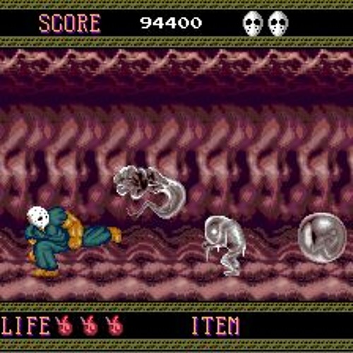 splatterhouse turbografx 16