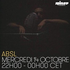 Rinse France 10/14/15 - ABSL DJ SET