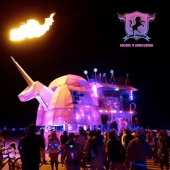 Janneke - Camp Charlie's "Unicorn Rampage" Party, Burning Man 2015