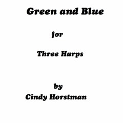 Green and Blue, by Cindy Horstman
