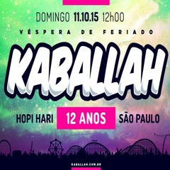 KABALLAH FESTIVAL 11.10.2015 !!! - Hop Hari
