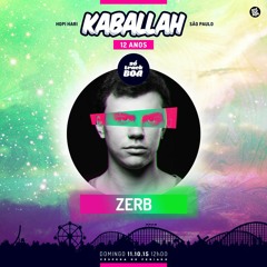 Zerb @ Kaballah Festival 2015 - SÓ TRACK BOA Stage
