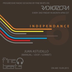 Independance #6@RadiOzora 2015 October | Juan Astudillo Exclusive Guest Mix
