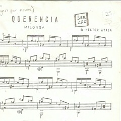 QUERENCIA - MILONGA. Hèctor ayala