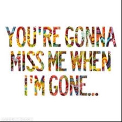 You're Gonna Miss Me When I'm Gone -Cup Song (Cover)