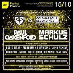 03 Fisherman & Hawkins @ Luminosity Pres Perfecto Fluoro & Coldharbour, Club Panama (ADE 15-10-2015)