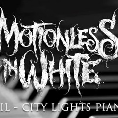 Motionless In White - City Lights - Wait4april Piano Cover