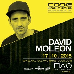 David Moleon@Code Tour Granada 17.10.2015 ( Live Sound )