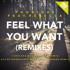 Phonique Feat. Rebecca - Feel What You Want - Elektromekanik & Happy Gutenberg Remix