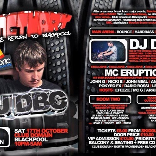 Dj Marc E B - Sanctuary @ Club Domain 17th October 2015 ( Re Run)