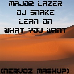 Major Lazer & DJ Snake & Jonas Aden - Lean On & What You Want