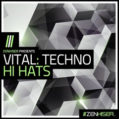 Vital Techno Hi Hats - 414 Techno Hi Hats, Rides, Crashes, Hi Hat Loops & Drum FX