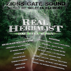 "Real Herbalist" - NEW REGGAE MIX Fall 2015 - ZIONS GATE SOUND / Selecta Element