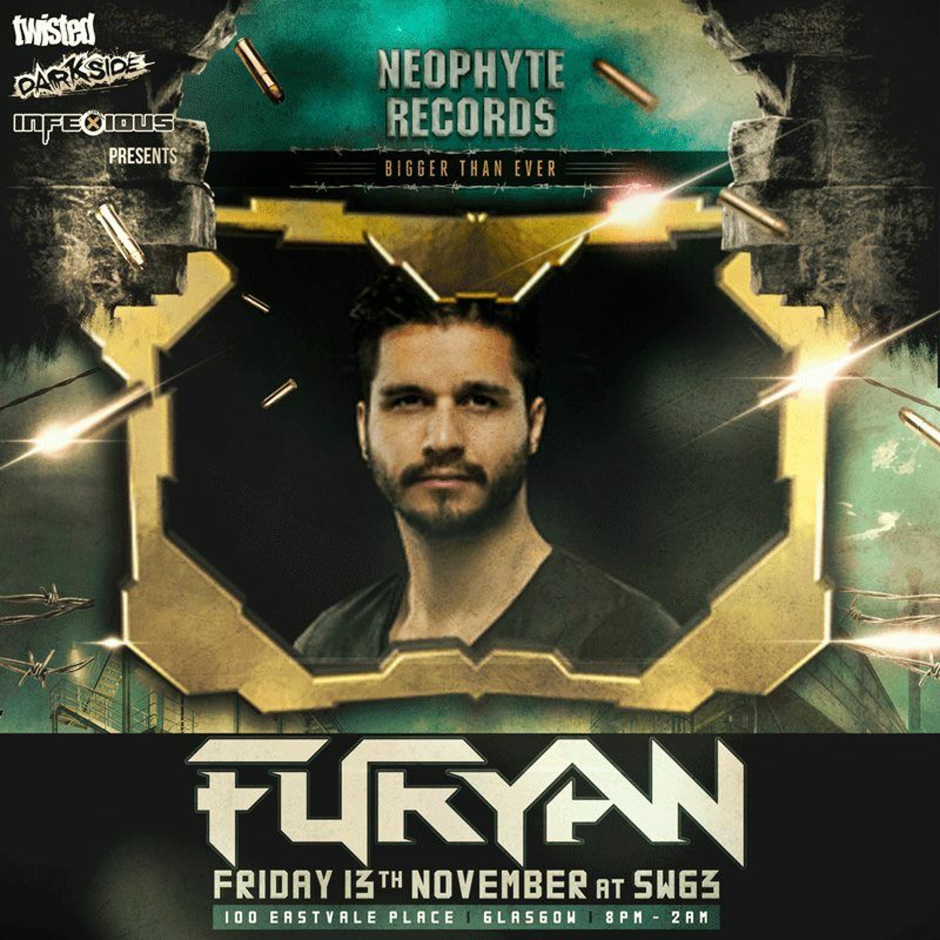 Twisted's Darkside Podcast 239 - FURYAN - Neophyte Recs: Bigger Than Ever Scotland Mix #1