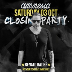 Renato Ratier @ Amnesia Ibiza Closing Party Terrace 03.10.2015