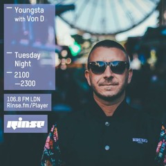Rinse FM Podcast - Youngsta w/ Von D - 20th October 2015