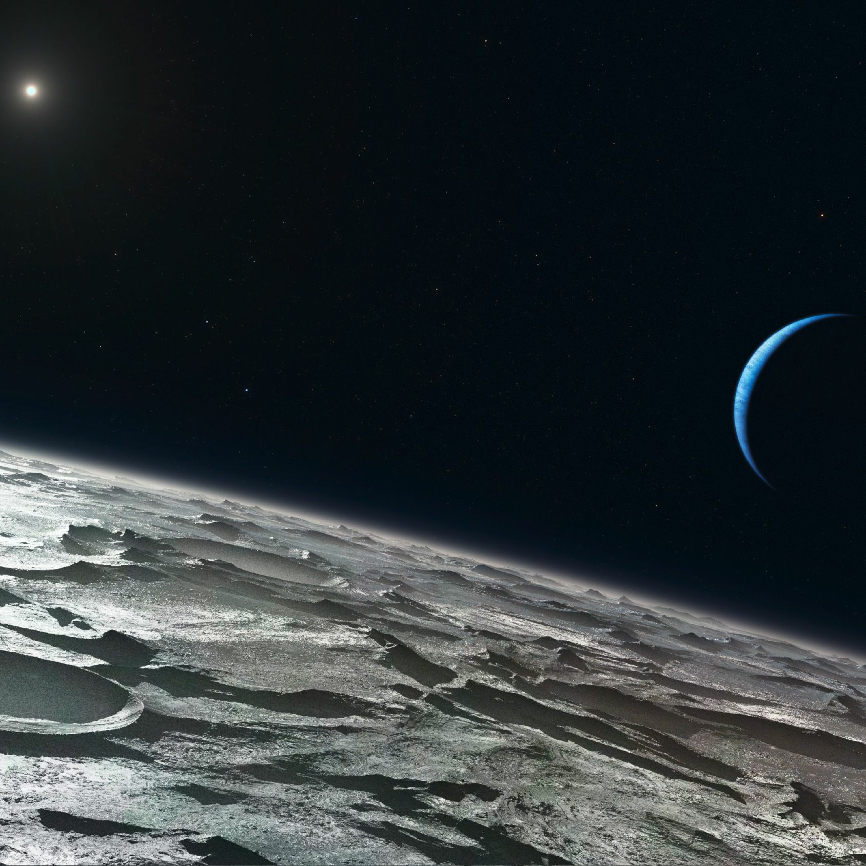 Ubik - (The View from) Outer Solar System Transit Vehicle 638-B7