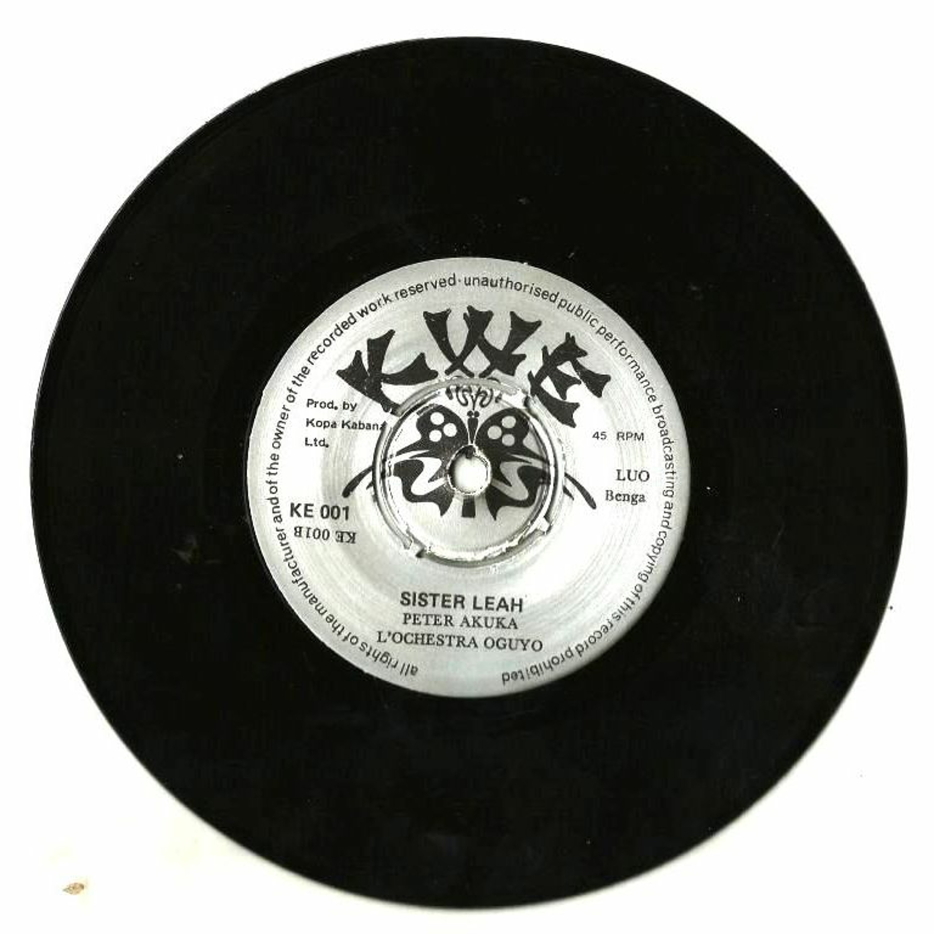 KE 001  - A)SUSAN F - B)SISTER LEAH- PETER AKUKA - L'ORCHESTRA  OGUYO episode artwork