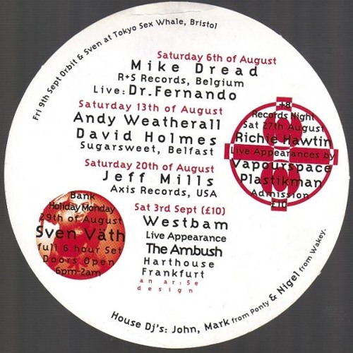 Jeff Mills @ The Orbit48 20/08/1994