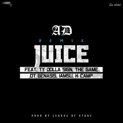 AD - Juice (Remix) ft. Ty Dolla $ign, The Game, O.T. Genasis, IamSu! & K Camp